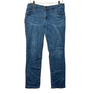 Women's Size 14 KUT FROM THE KLOTH High Rise Straight Leg Jeans